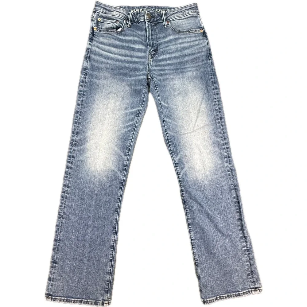 American Eagle Original Bootcut Jeans Mens 32x32 Blue Airflex+ Medium Wash